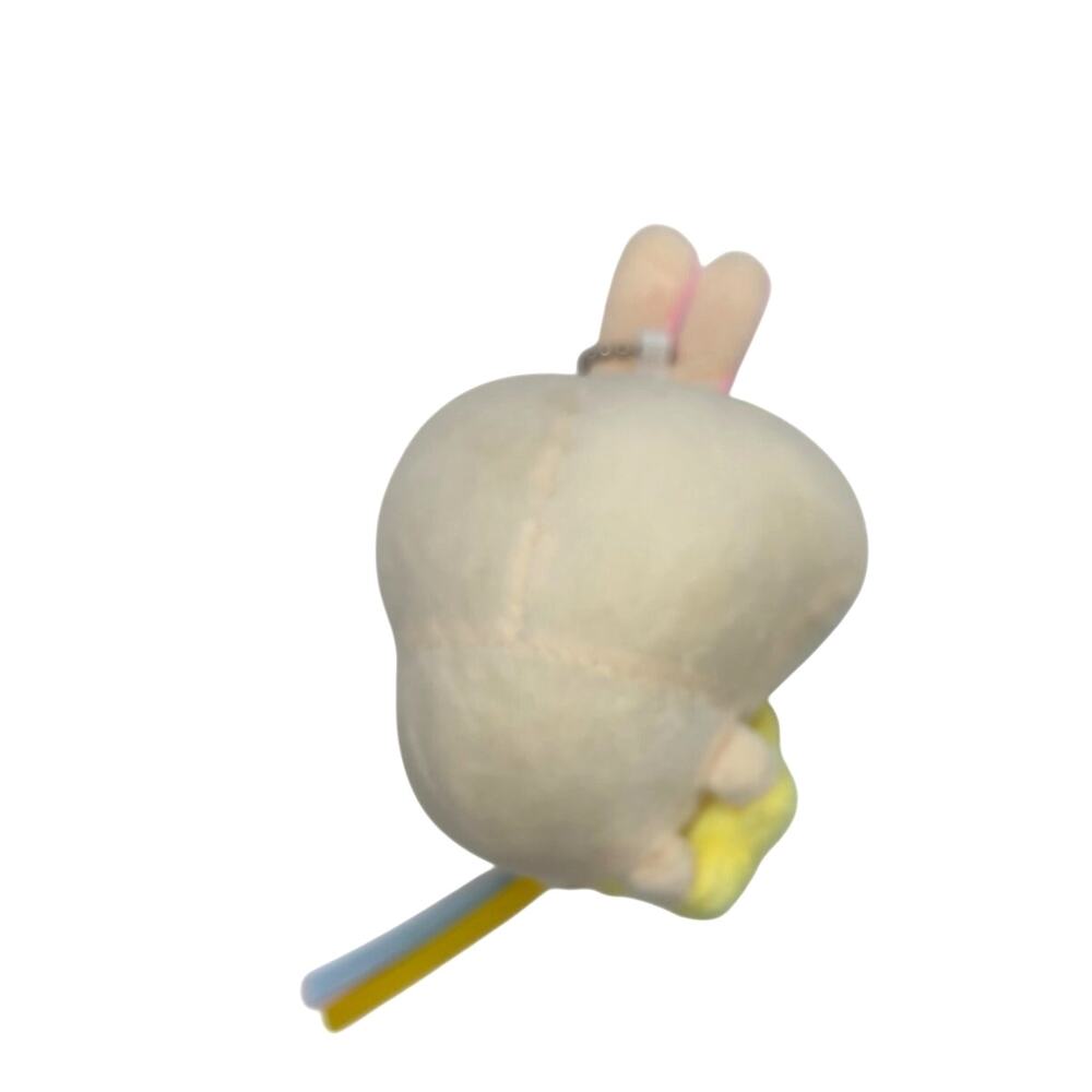 Light Yellow Usagi Rabbit Chiikawa "Play Charm" Plush Toy w/ Star Mascot - New - Picture 3 of 3